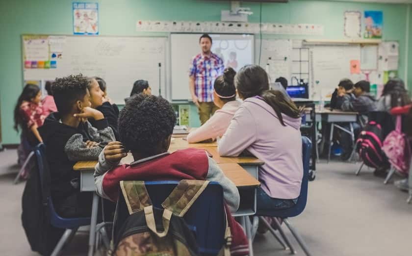 Brainstorming with teachers and students