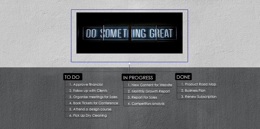 to do list mind map template