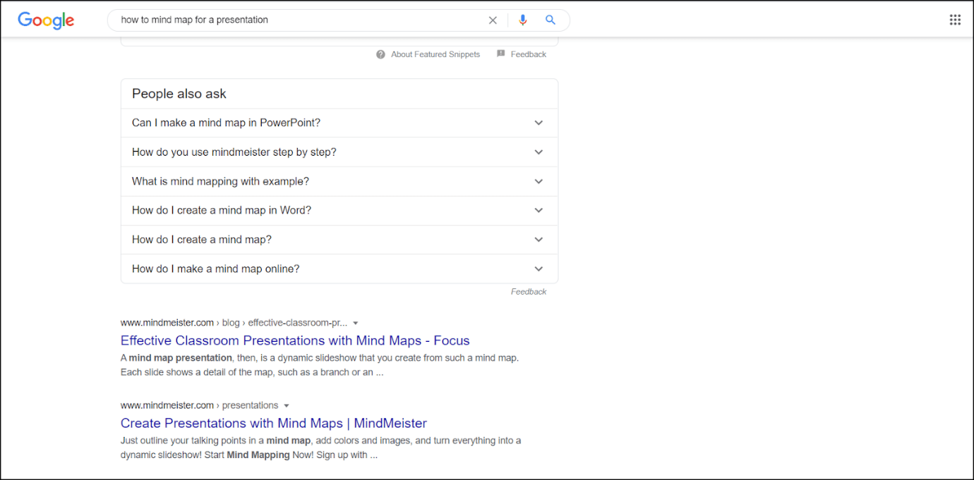 how to mind map for ppt